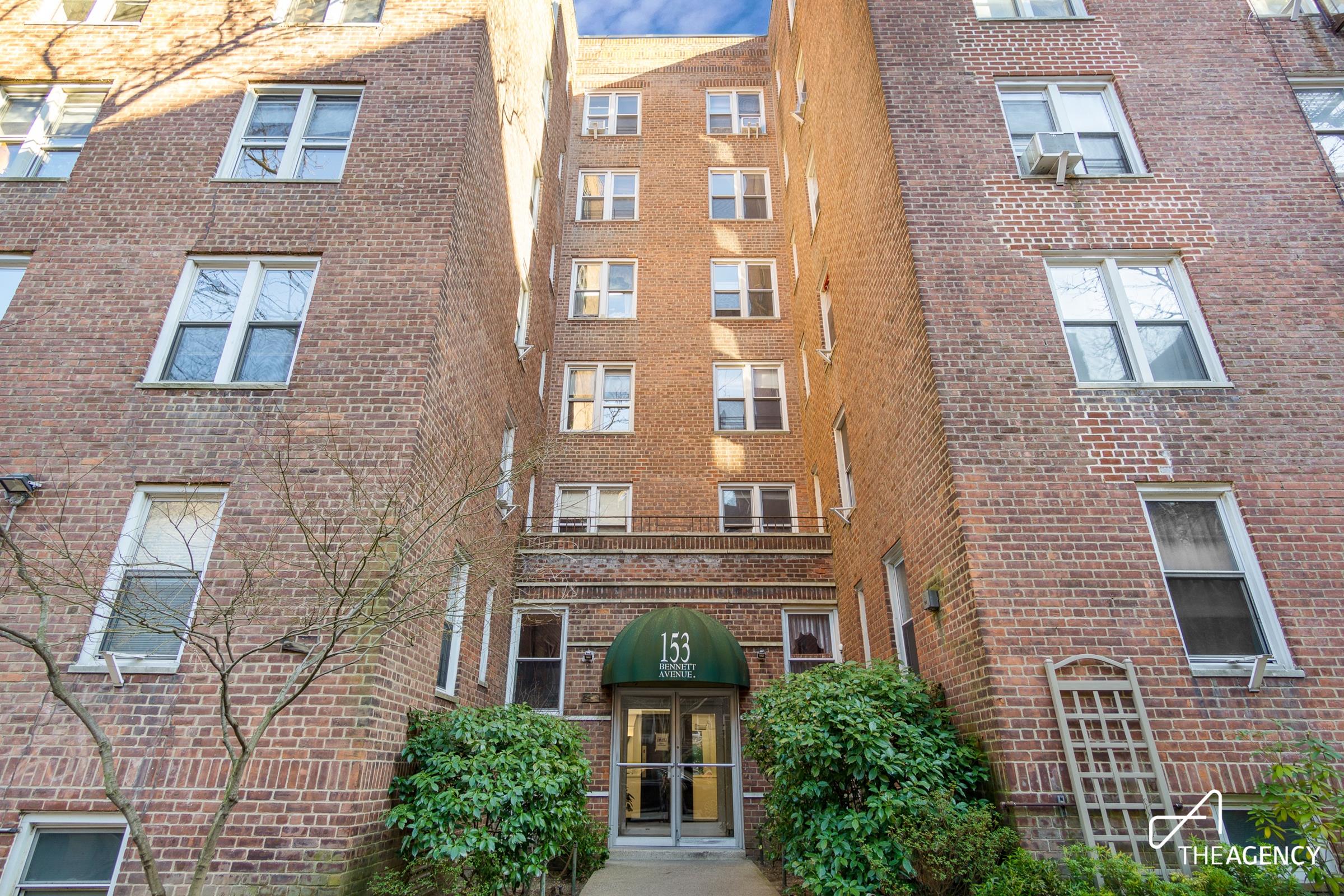 153 Bennett Avenue, Unit 3G Manhattan, NY 10040 - Photo 13 of 14 front view of a brick building