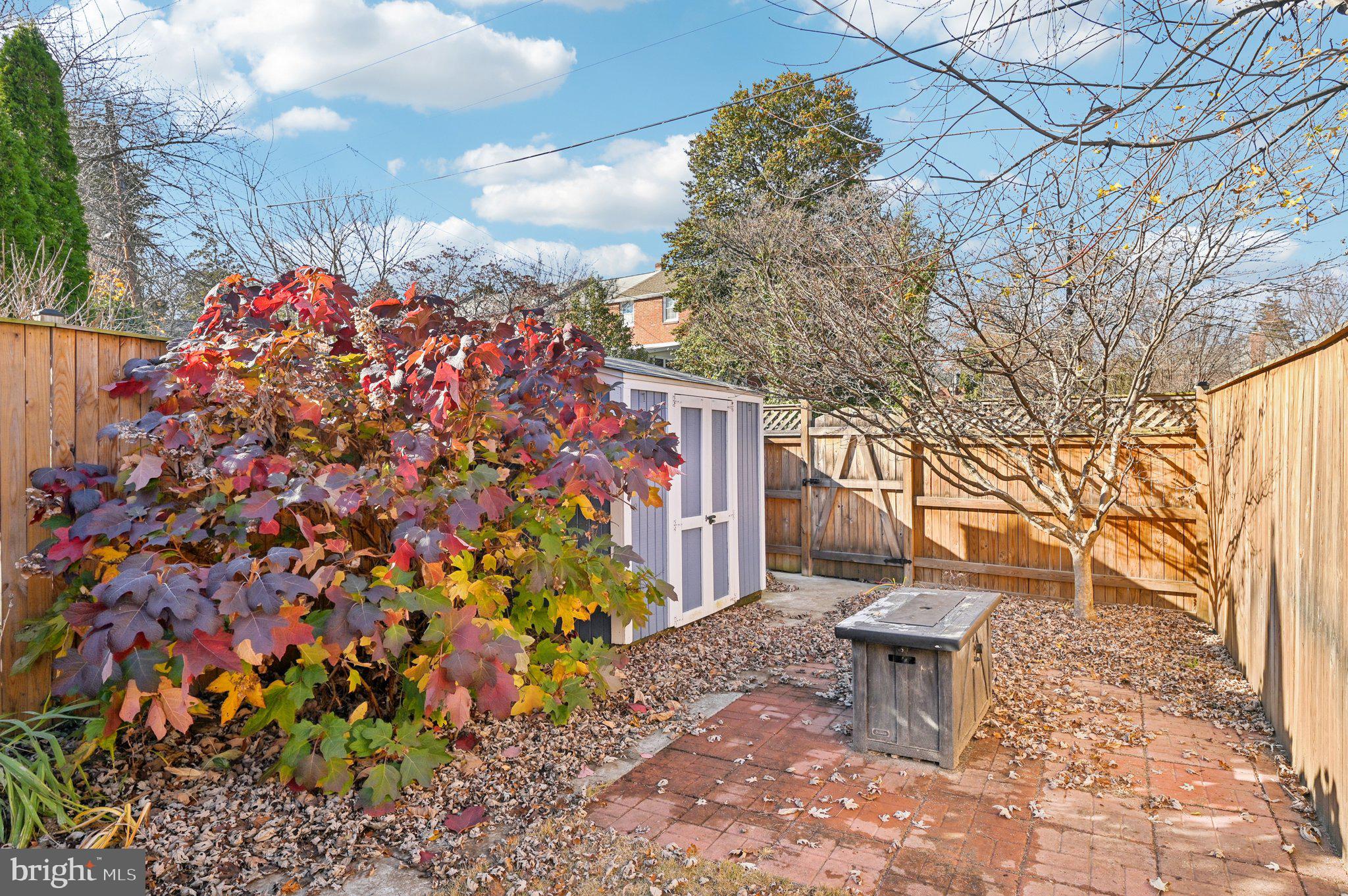 8334 Wyton Road Baltimore, MD 21286 - Photo 43 of 44 a bench sitting in middle of a yard