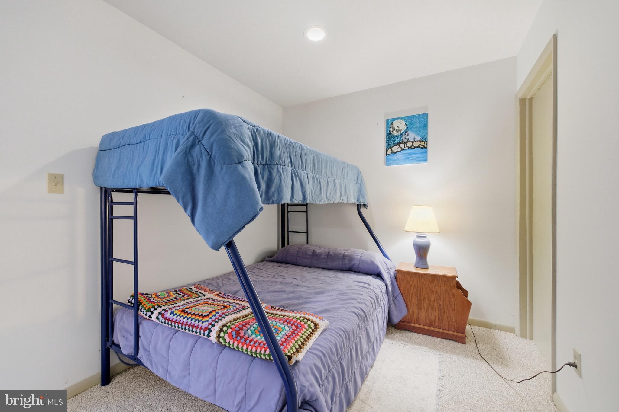 16 Spruce Hollow Road Basye, VA 22842 - Photo 36 of 50 a bed room with a bed and a couch