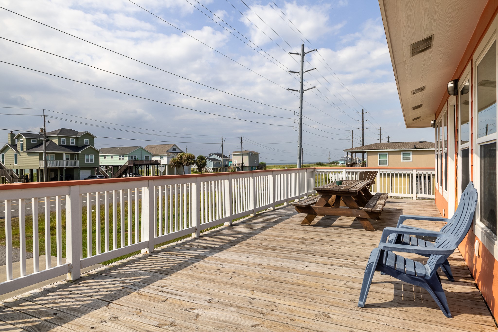 21614 Termini-San Luis Pass Road Galveston, TX 77554 - Photo 27 of 31 a view of a terrace with chairs