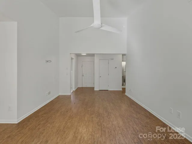 a view of empty room