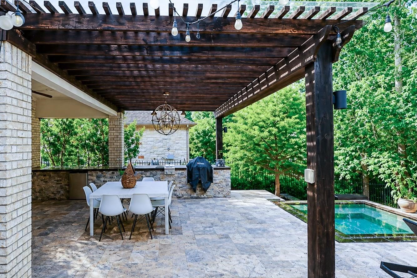 22 Sandwell Place Spring, TX 77389 - Photo 28 of 45 Covered Patio