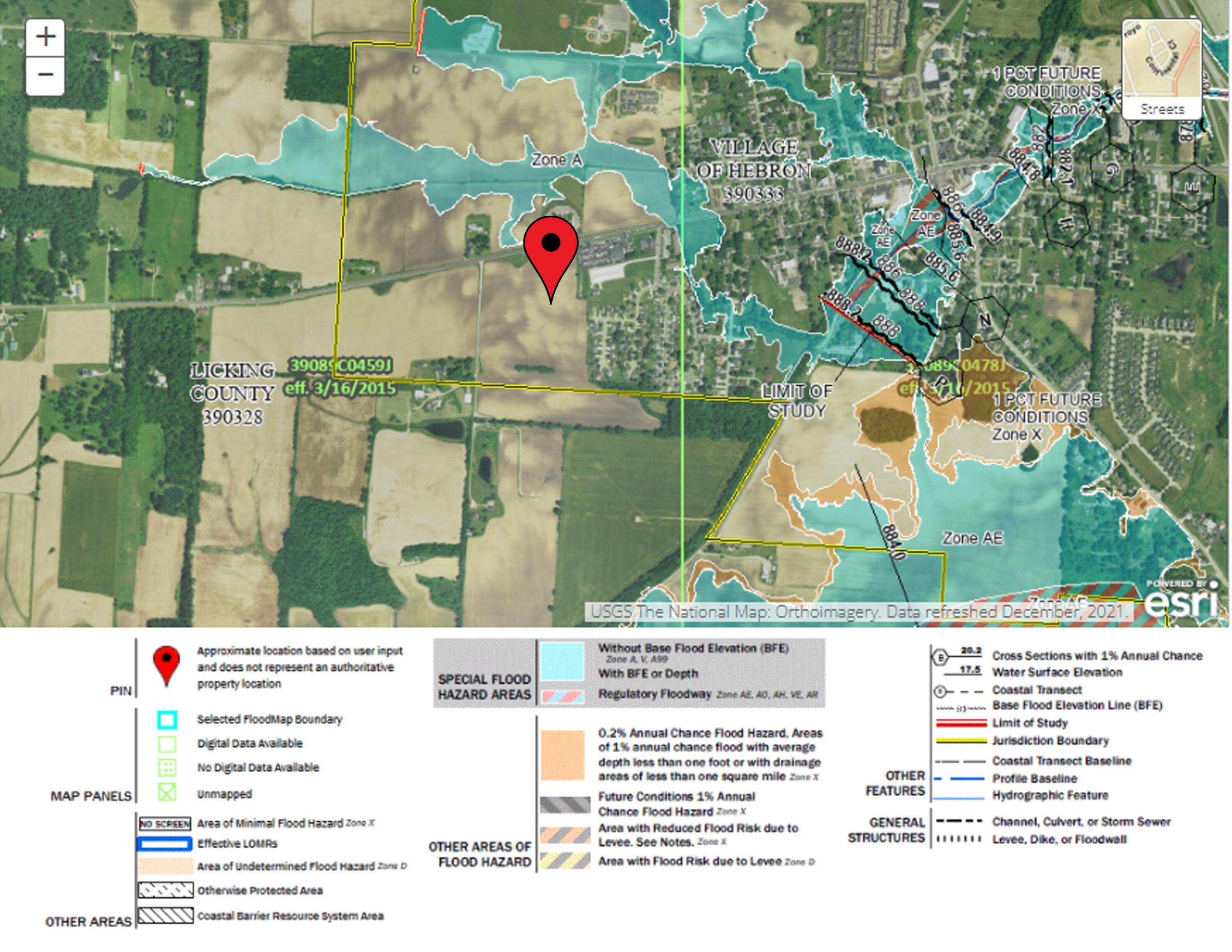 0 National Road Southeast Hebron, OH 43025 - Photo 5 of 12 Flood Map