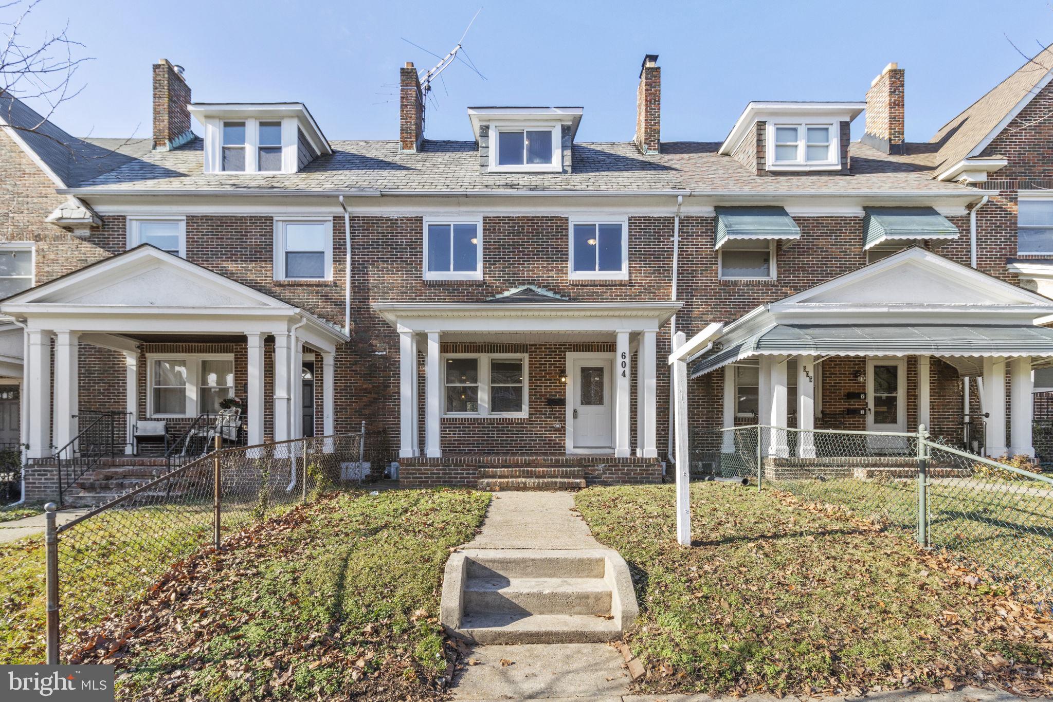 604 North Woodington Road Baltimore, MD 21229 - Photo 1 of 29 Over-sized brick town home