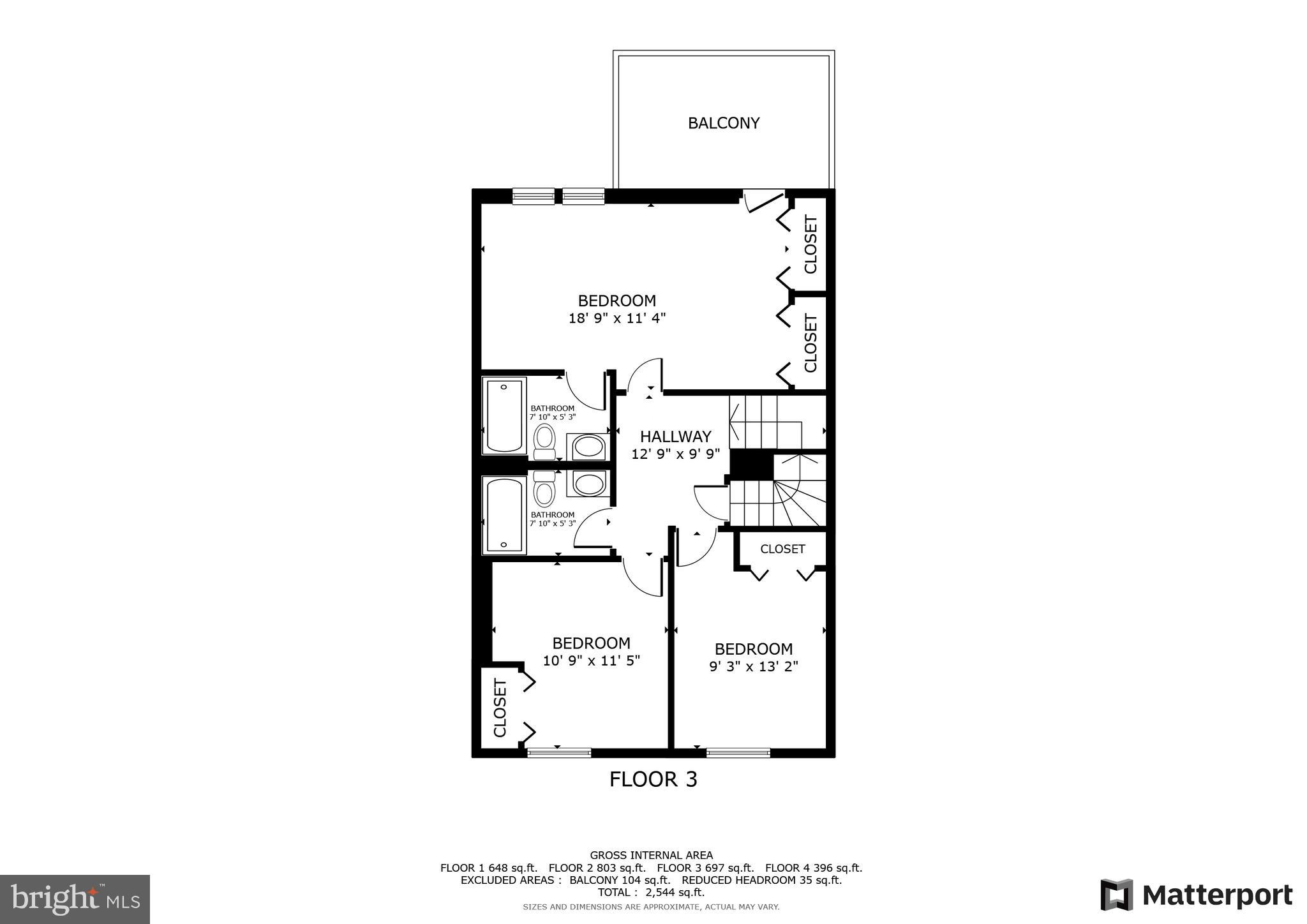 604 North Woodington Road Baltimore, MD 21229 - Photo 25 of 29 2nd Floor