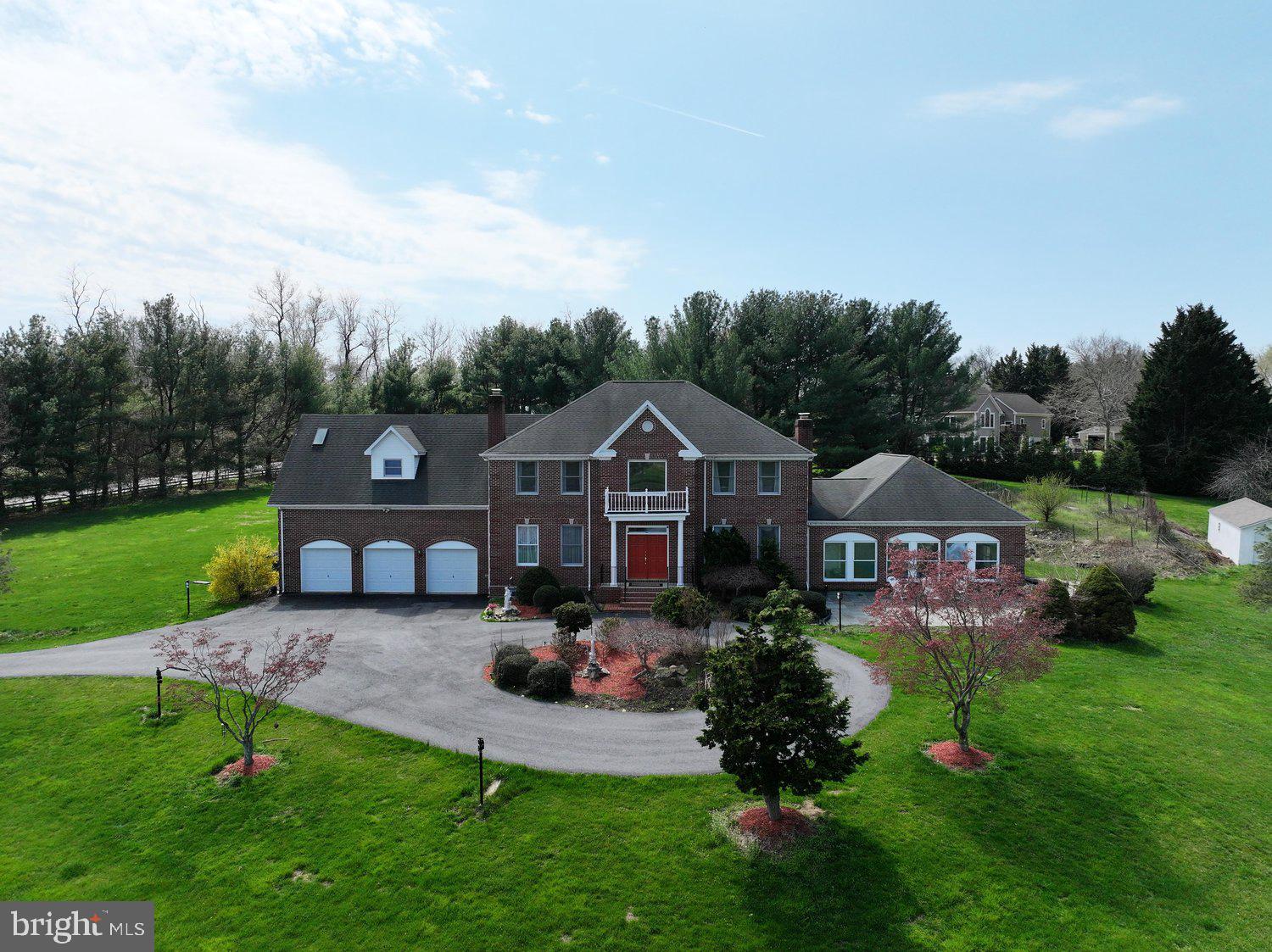 2950 Hobbs Road Glenwood, MD 21738 - Photo 65 of 82 an aerial view of a house with garden space and street view