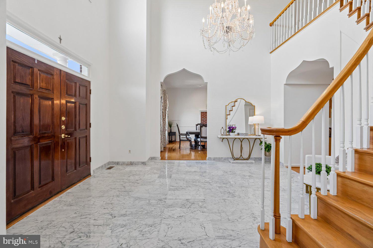 2950 Hobbs Road Glenwood, MD 21738 - Photo 10 of 82 a view of entryway and hall with dining room