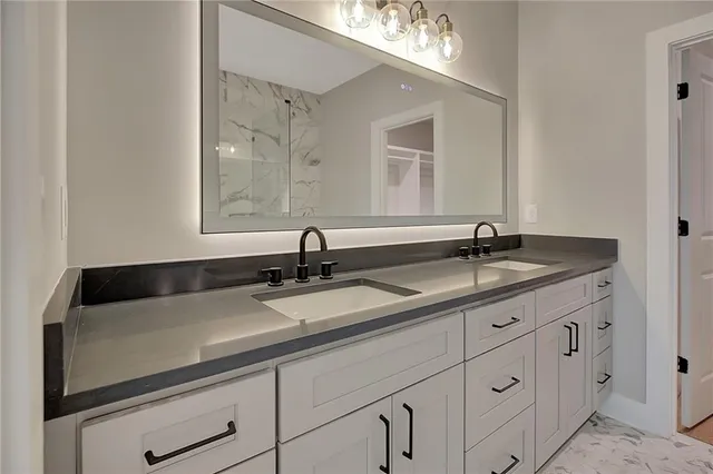 a close view of sink and tap