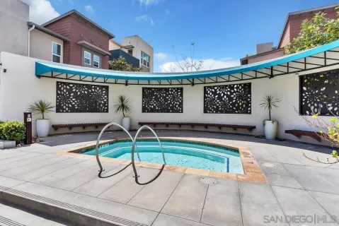 a view of a chairs and tables in the patio
