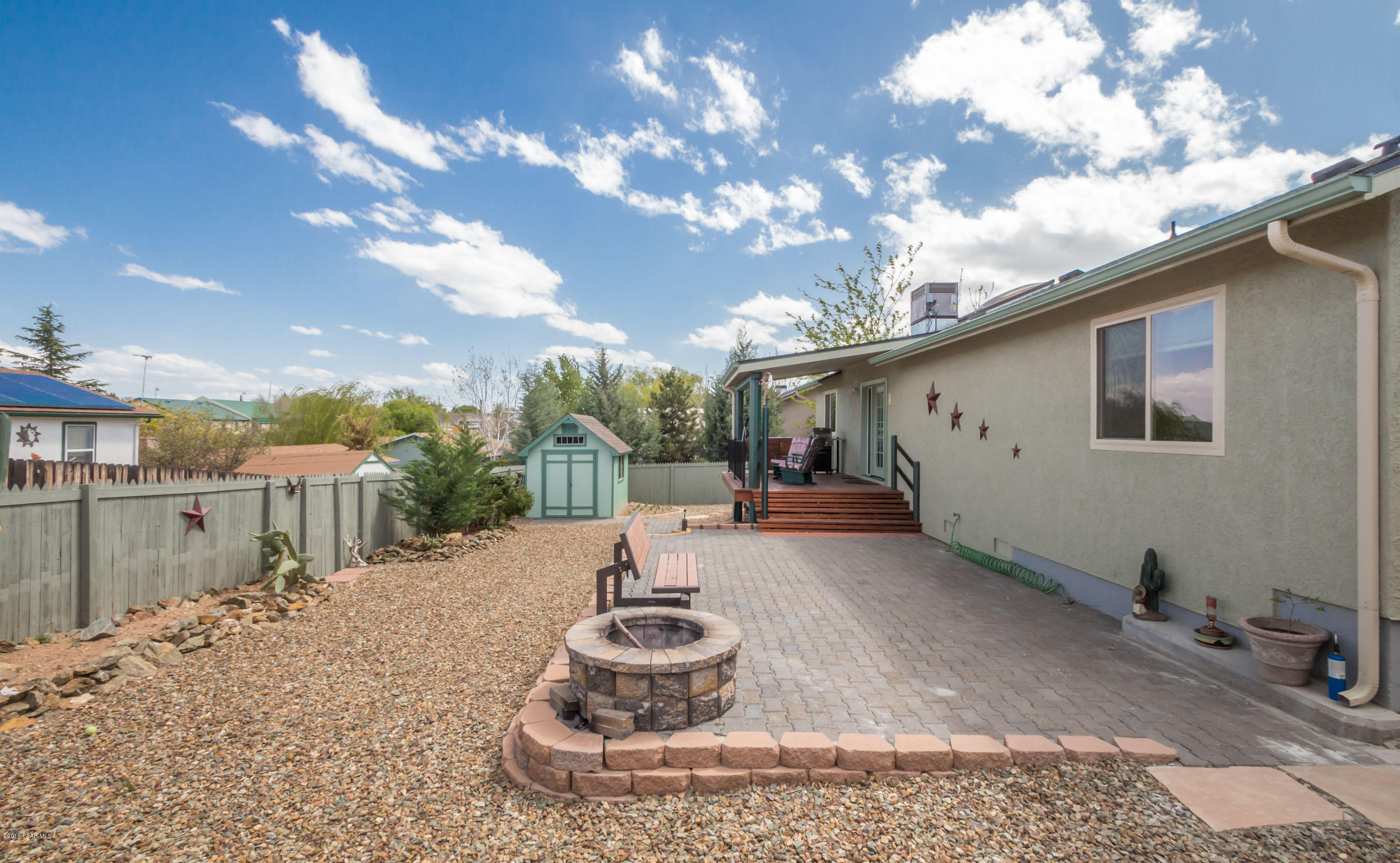 5115 North Long Rifle Road Prescott Valley, AZ 86314 - Photo 15 of 16 Back Patio and Deck