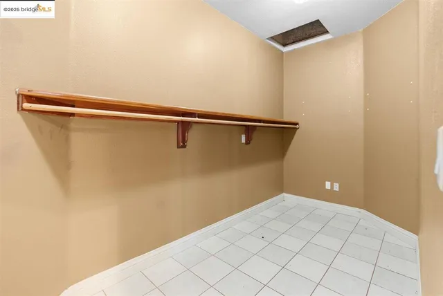 a room with gym equipment