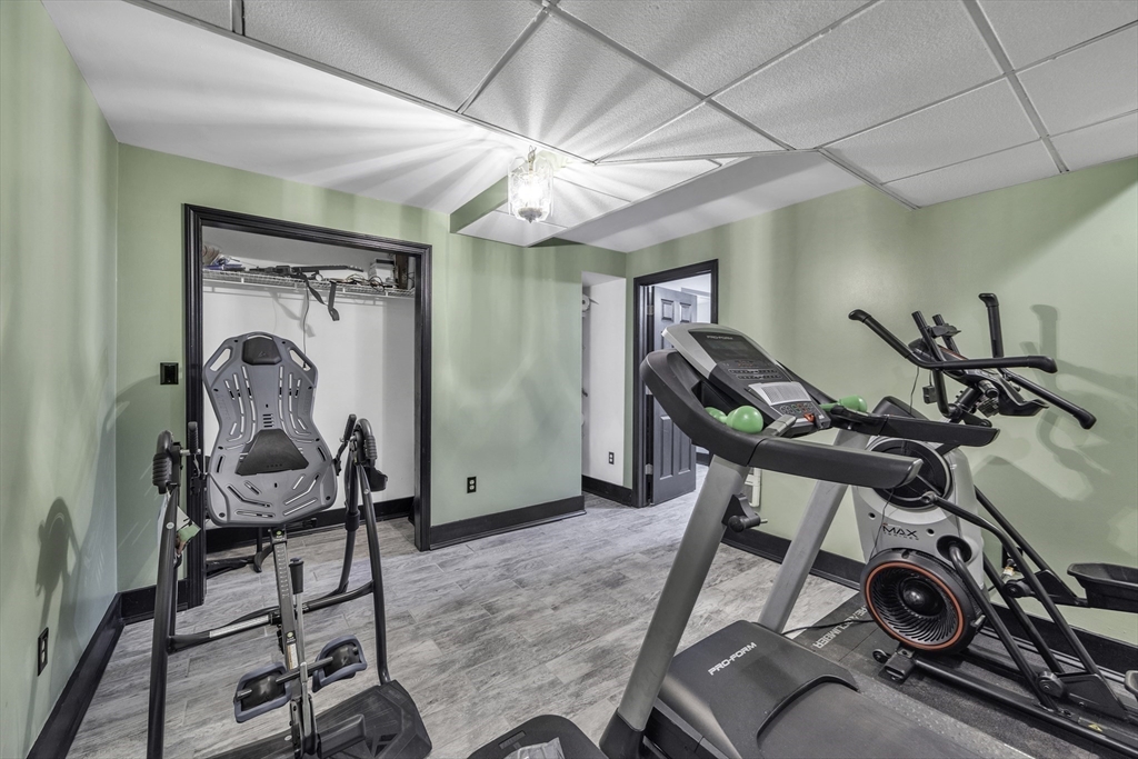 32 Stebbins Road Monson, MA 01057 - Photo 24 of 33 a view of a room with gym equipment