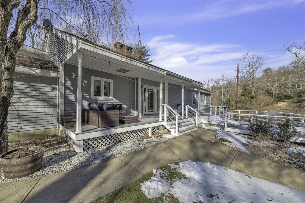 32 Stebbins Road Monson, MA 01057 - Photo 31 of 33 a view of a house with a patio