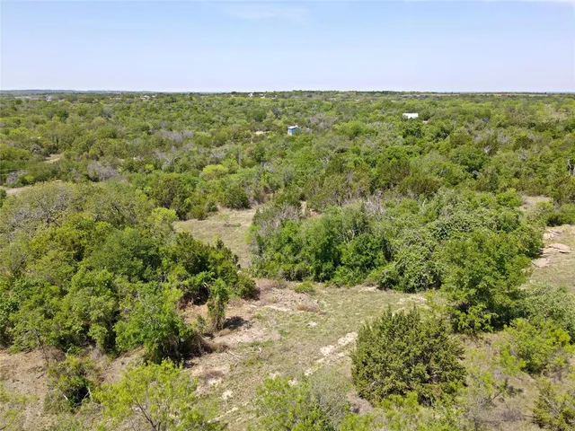 a view of a lush green space with sea