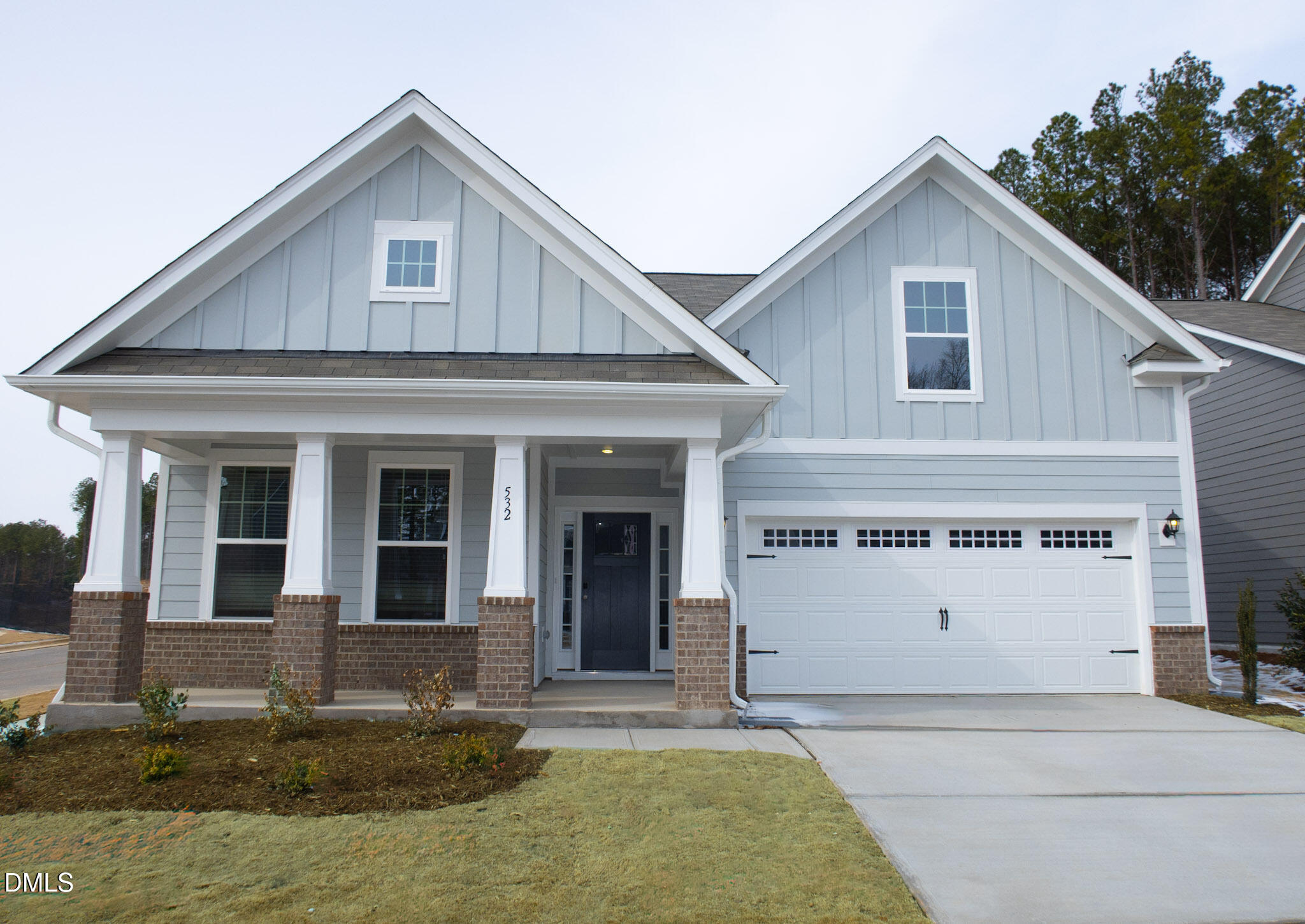 556 Hatters Mill Road, Unit JAMESON Wake Forest, NC 27587 - Photo 11 of 12 a view of white house