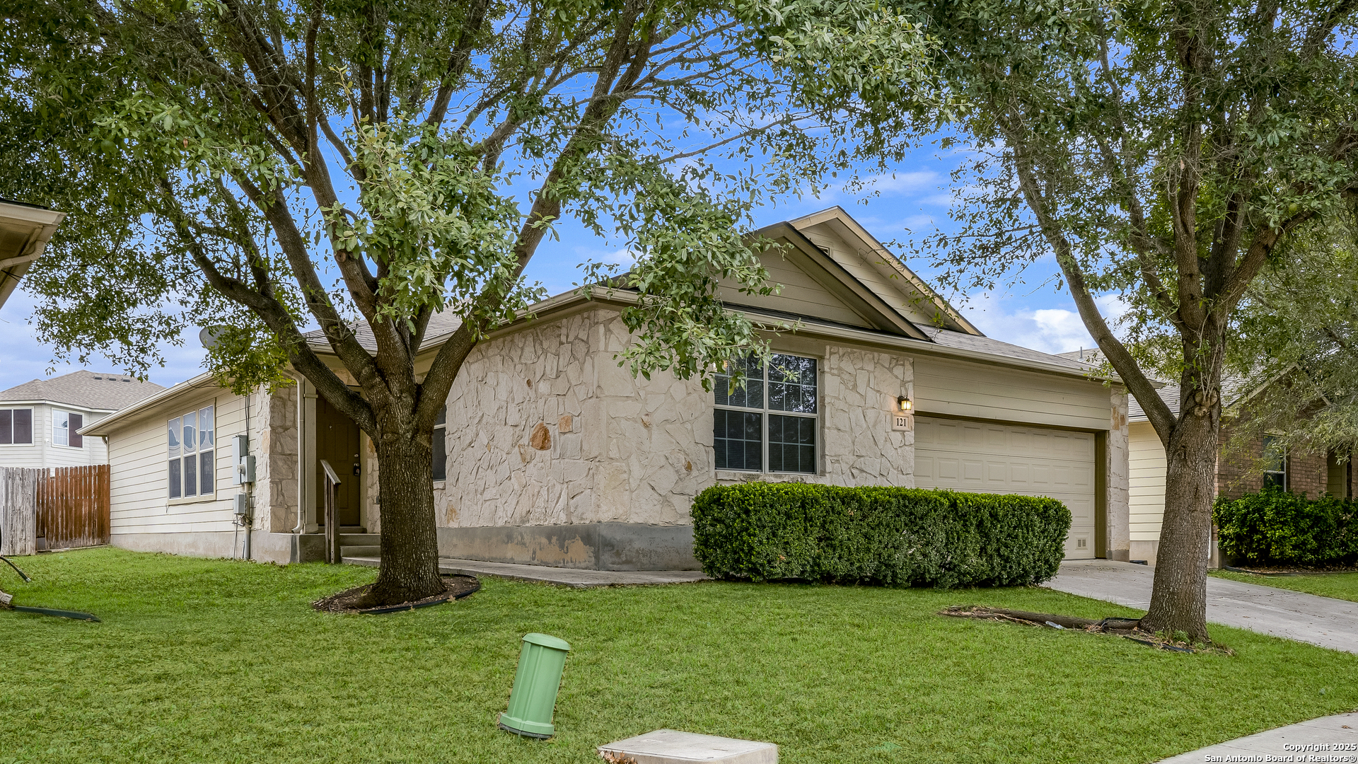 121 Anvil Place Cibolo, TX 78108 - Photo 1 of 1 a view of a house with a yard
