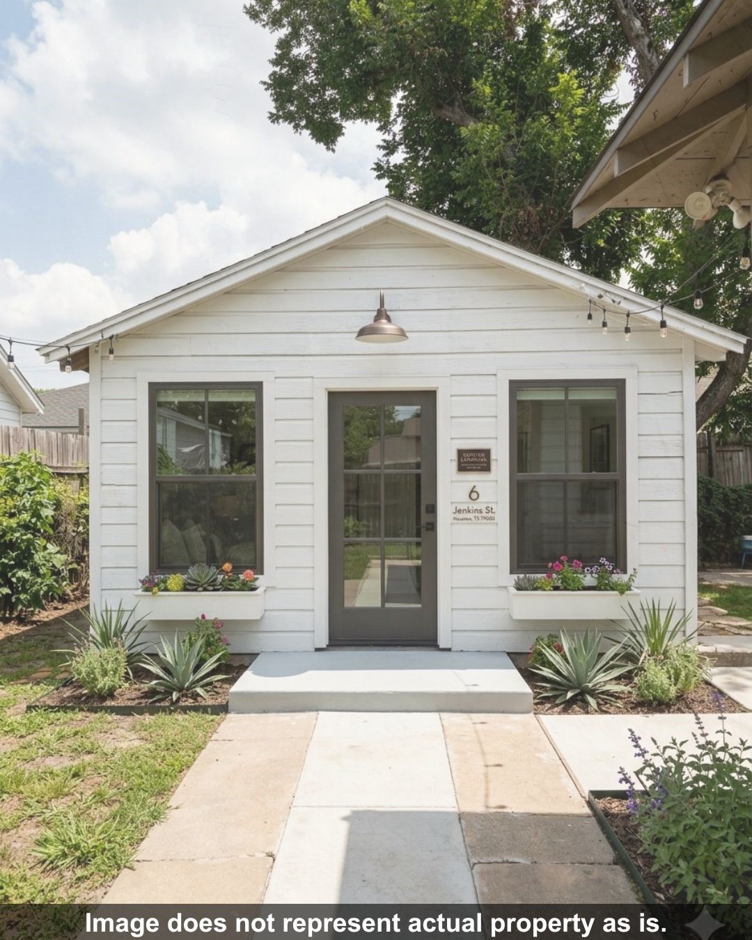 6 Jenkins Street Houston, TX 77003 - Photo 4 of 42 Image is a digital rendering of the property’s potential. Scroll right to view current condition. Property sold as-is in its current, unremodeled state.