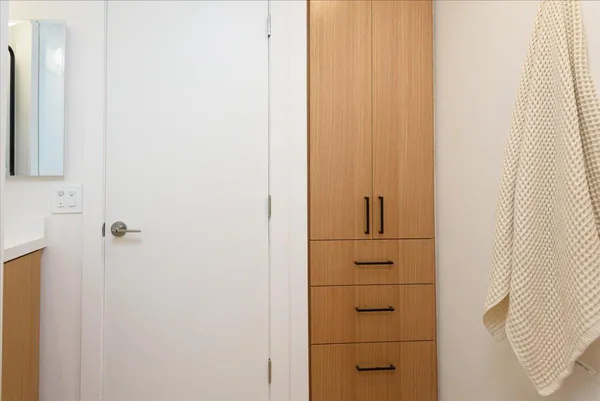 a view of walk in closet