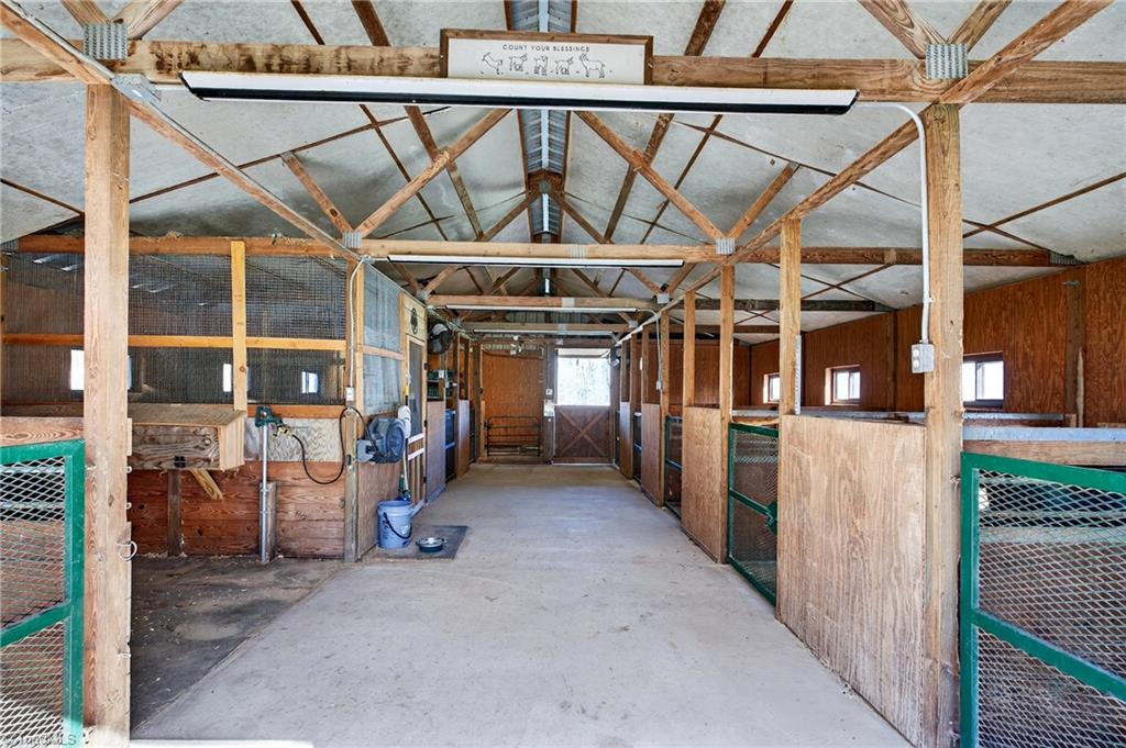7736 Penns Grove Road Summerfield, NC 27358 - Photo 36 of 50 Another view of the barn interior