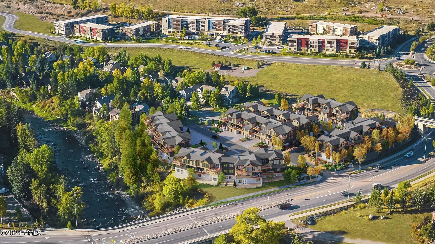 205 Kestrel Drive, Unit 6A Avon, CO 81620 - Photo 2 of 12 The Kestrel Aerial View_ Avon, CO 81620