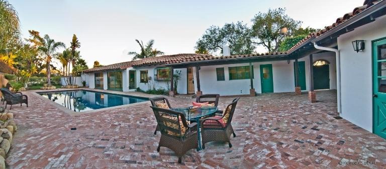 3340 Foothill Road Santa Barbara, CA 93105 - Photo 13 of 14 a view of a house with backyard and sitting area