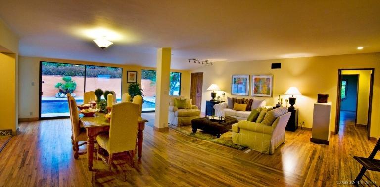 3340 Foothill Road Santa Barbara, CA 93105 - Photo 2 of 14 a living room with furniture dining area and a large window