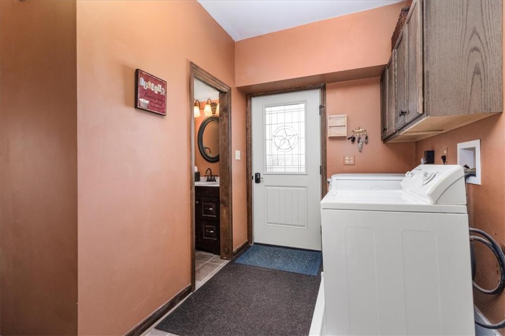 281 Bear Creek Road Sarver, PA 16055 - Photo 19 of 50 a utility room with dryer and washer