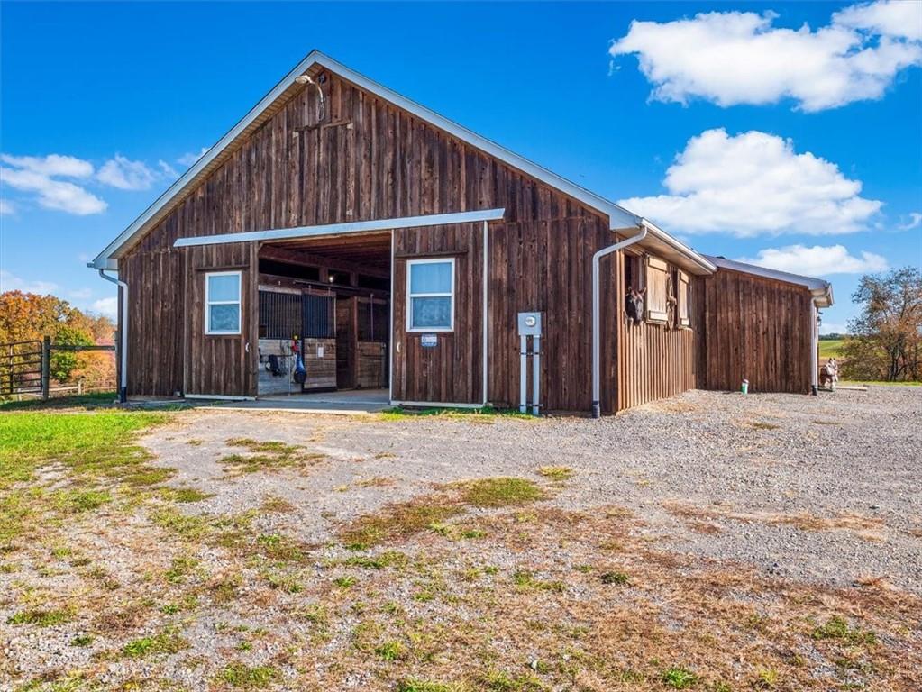 281 Bear Creek Road Sarver, PA 16055 - Photo 39 of 50 a view of a house with a yard and garage