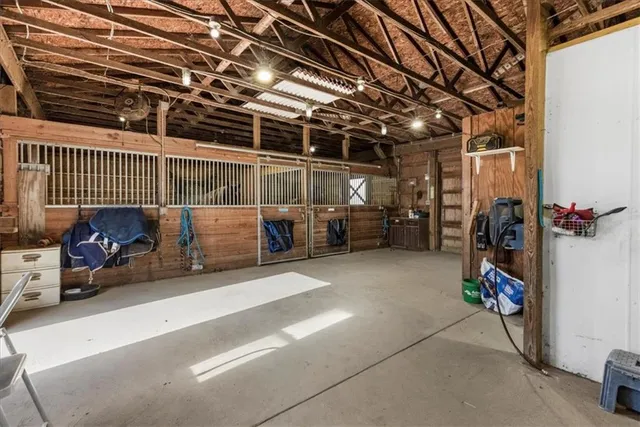 a view of storage and utility room