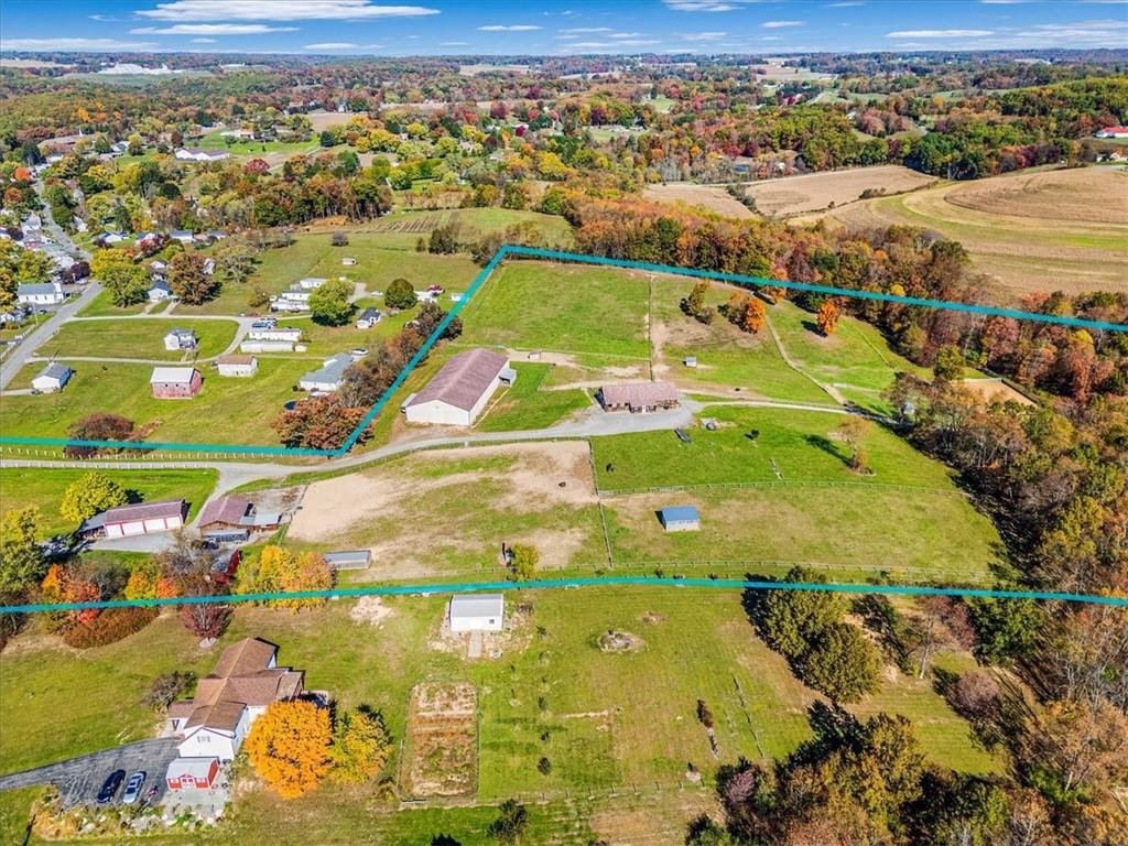 281 Bear Creek Road Sarver, PA 16055 - Photo 48 of 50 an aerial view of residential houses with outdoor space