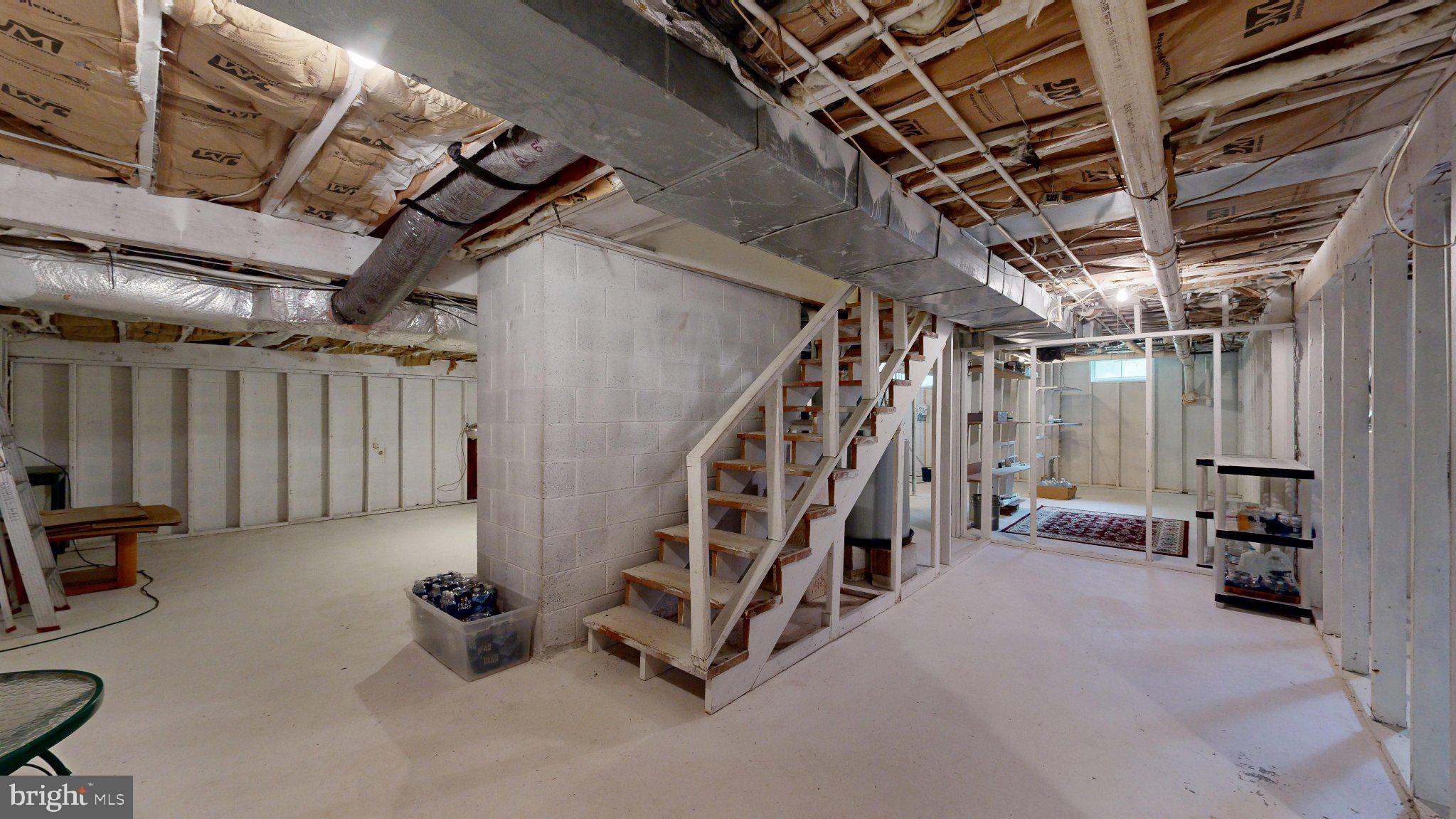 163 Pratts Branch Road Felton, DE 19943 - Photo 52 of 55 Spacious unfinished basement retreat.