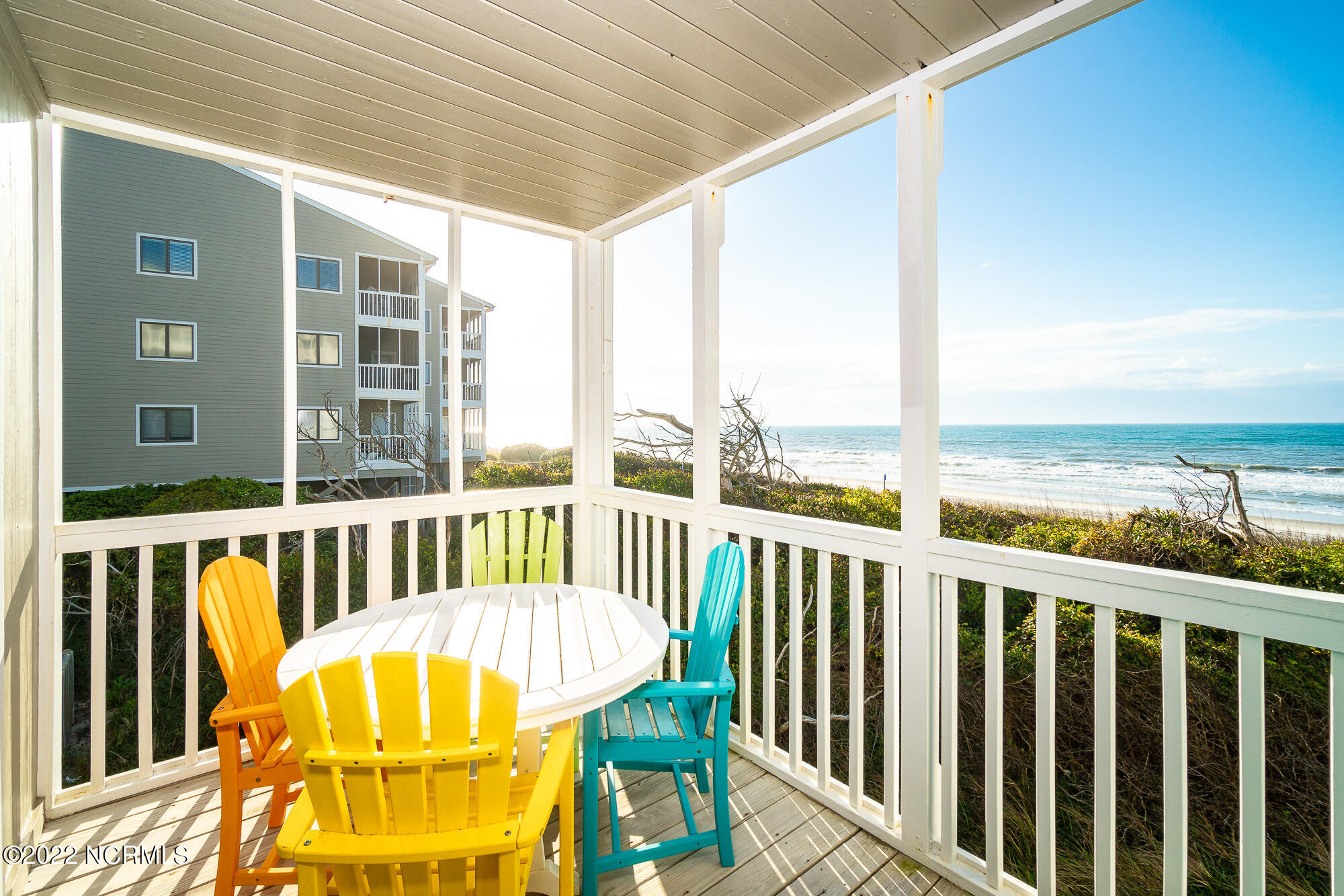 525 Salter Path Road, Unit A4 Atlantic Beach, NC 28512 - Photo 12 of 37 Fantastic views from covered porch