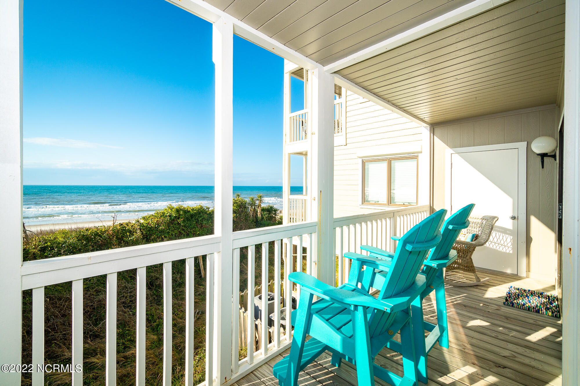 525 Salter Path Road, Unit A4 Atlantic Beach, NC 28512 - Photo 13 of 37 Fantastic views from covered porch