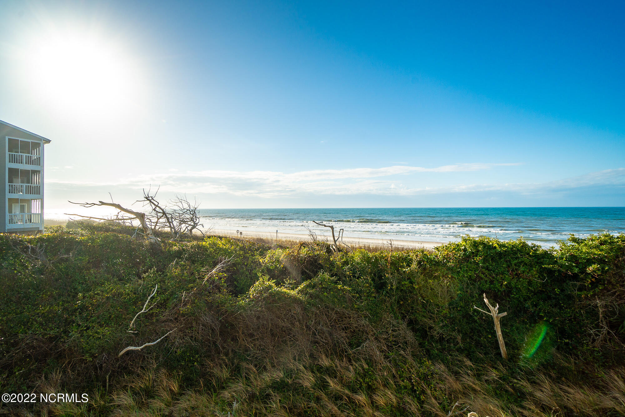 525 Salter Path Road, Unit A4 Atlantic Beach, NC 28512 - Photo 14 of 37 View from porch