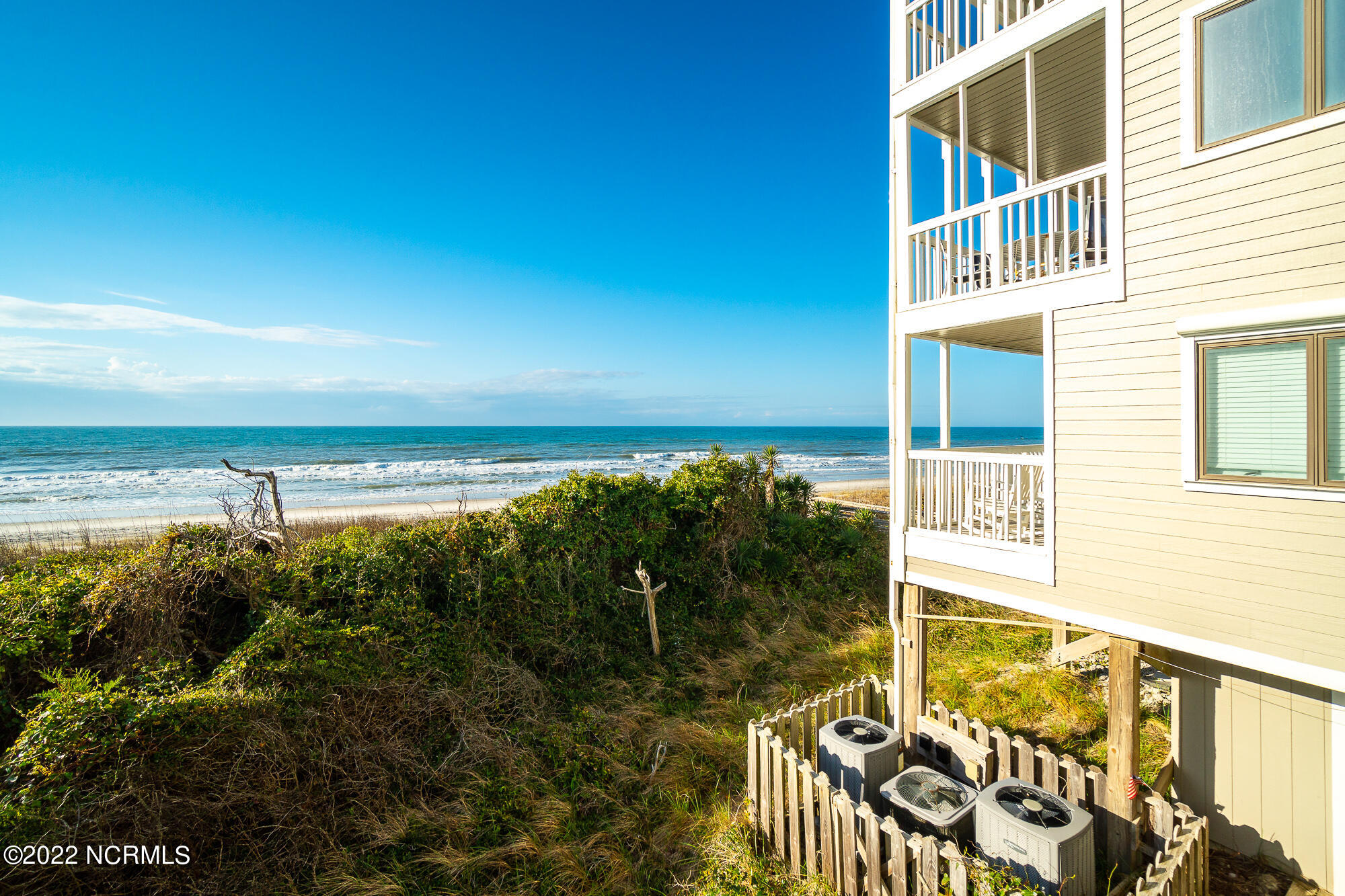 525 Salter Path Road, Unit A4 Atlantic Beach, NC 28512 - Photo 16 of 37 View from porch