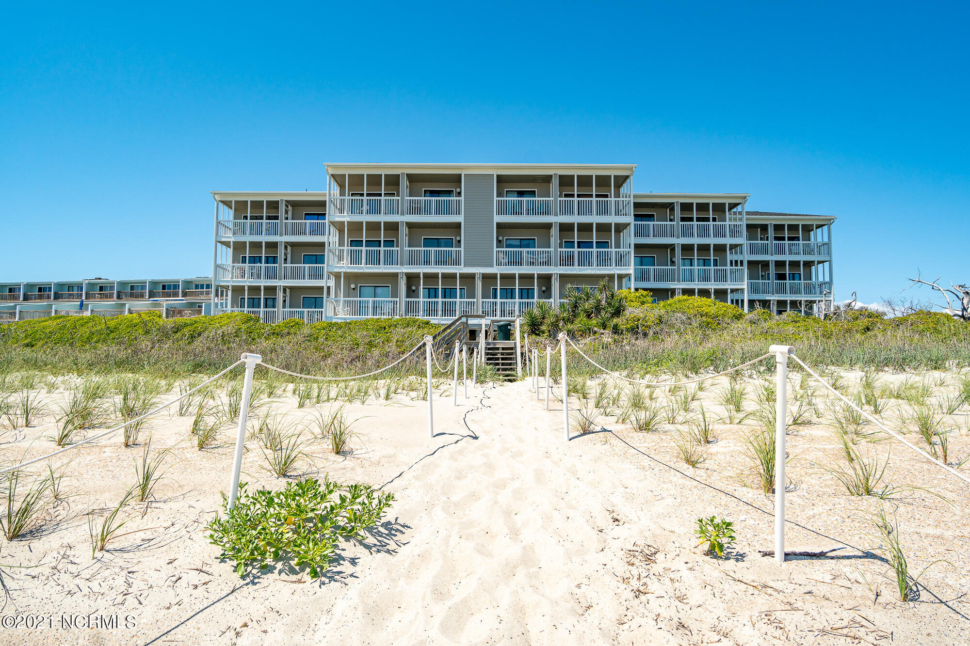 525 Salter Path Road, Unit A4 Atlantic Beach, NC 28512 - Photo 30 of 37 Walkway to ocean