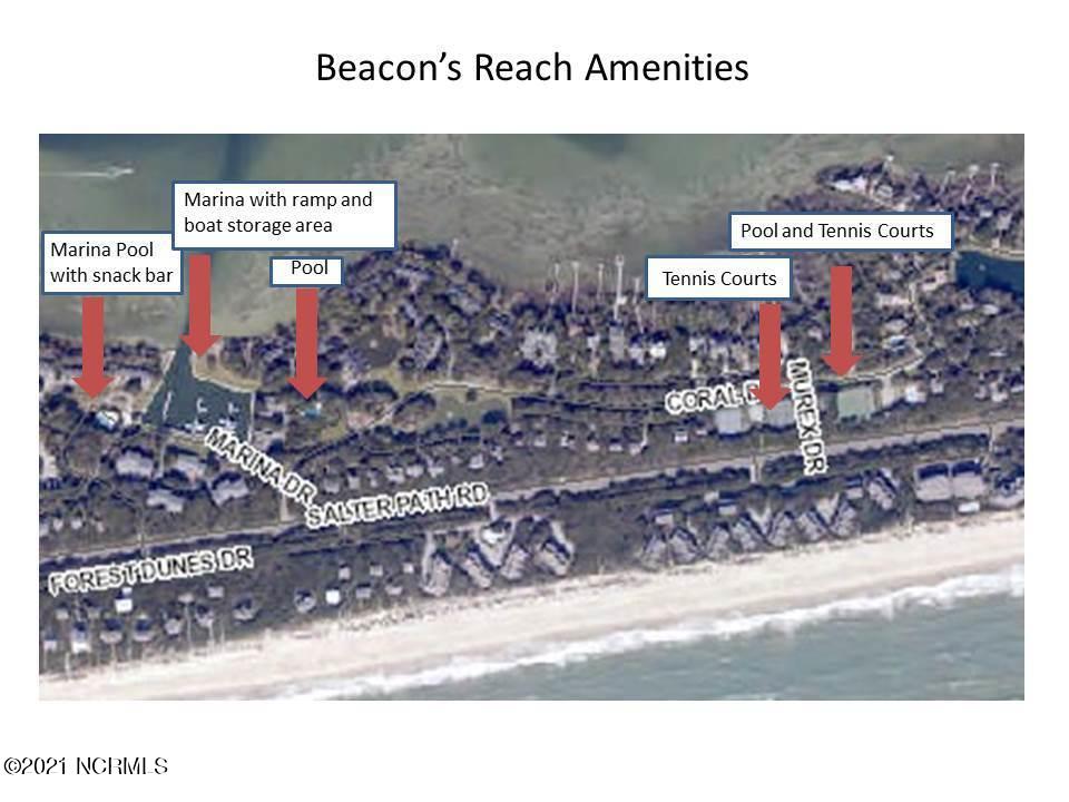 525 Salter Path Road, Unit A4 Atlantic Beach, NC 28512 - Photo 34 of 37 Amenities Map
