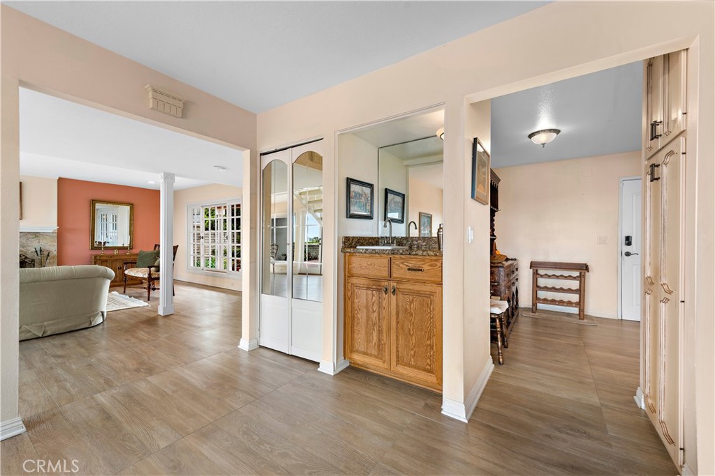 1205 Via Catalina San Clemente, CA 92672 - Photo 11 of 42 a view of kitchen with livingroom and furniture