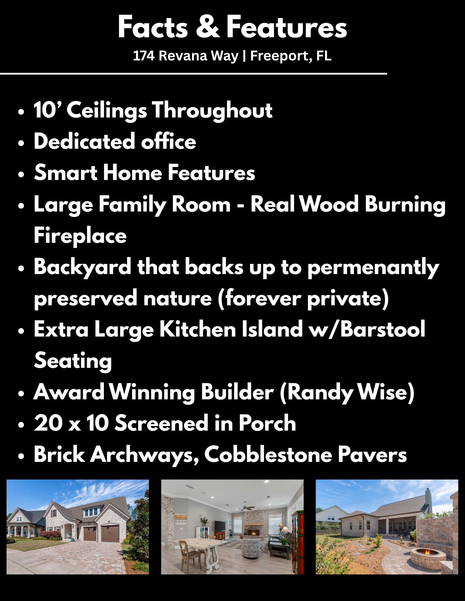 174 Revana Way Freeport, FL 32439 - Photo 3 of 127 Facts and Features 174 Revana Way