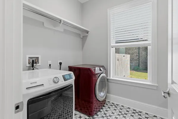 a view of a swimming pool with a chairs