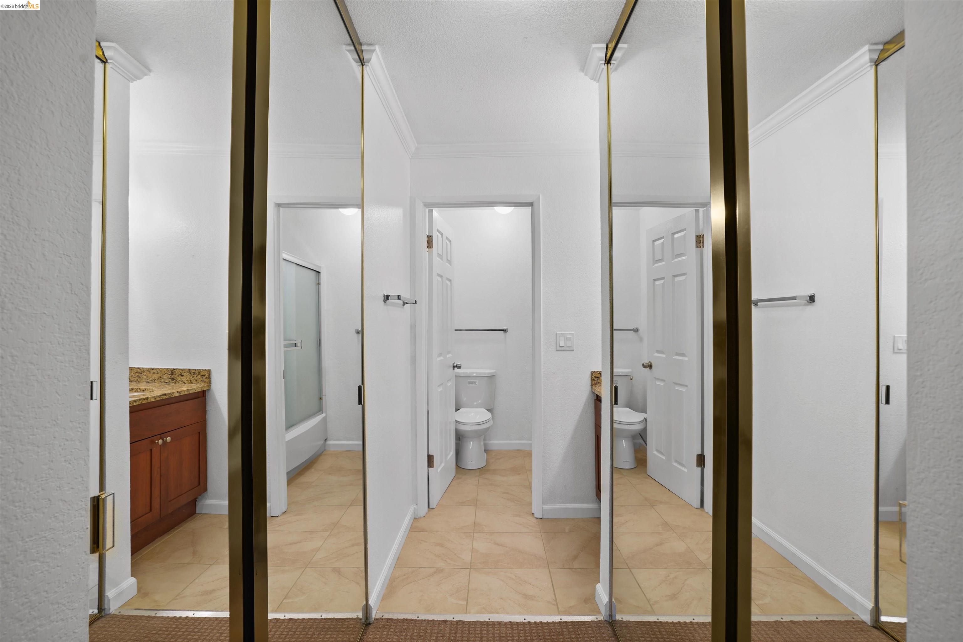 1505 Kirker Pass Road, Unit 214 Concord, CA 94521 - Photo 34 of 55 Mirrored closet doors providing visual expansion