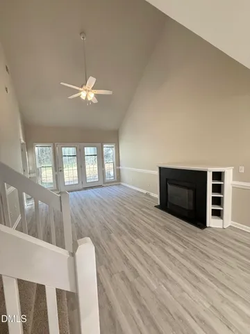 a view of a livingroom with a furniture