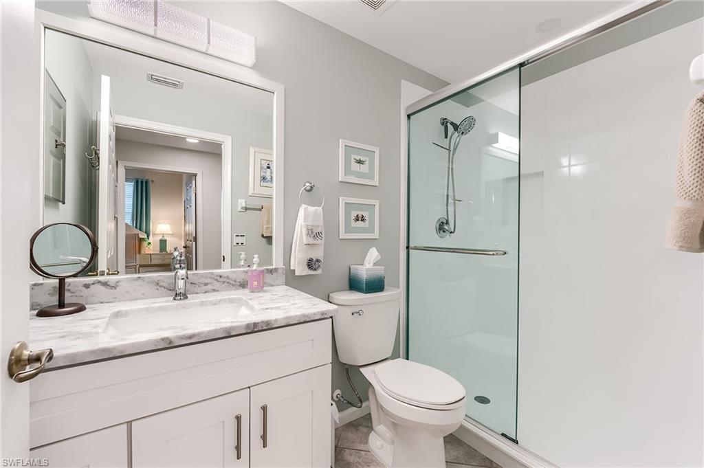 22971 Rosedale Drive, Unit 101 Estero, FL 34135 - Photo 20 of 43 Guest Bathroomtotally remodeled