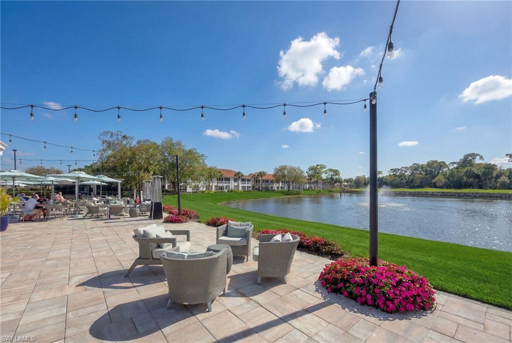 1799 Langford Lane Naples, FL 34109 - Photo 20 of 25 a view of a terrace with furniture and garden