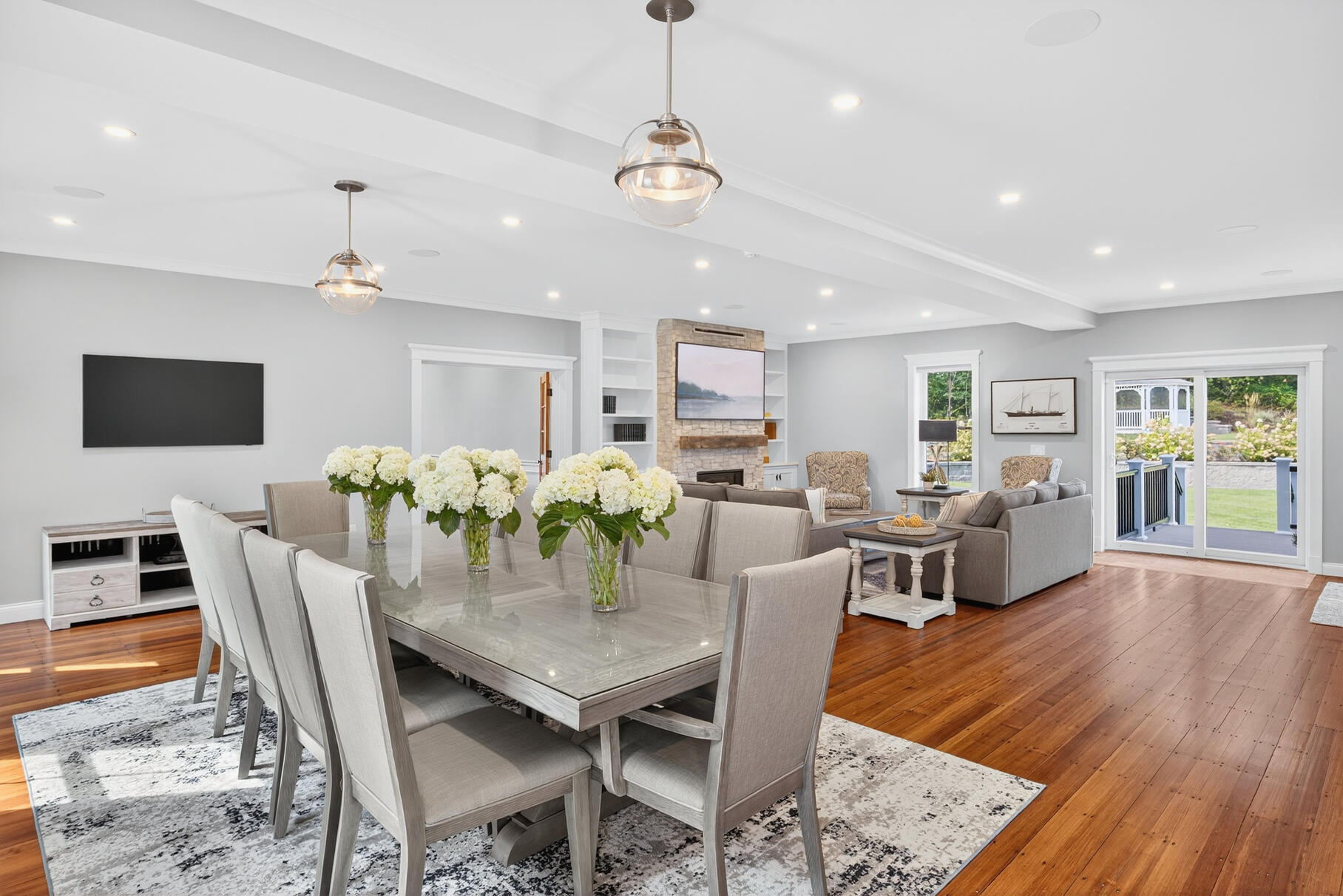 48 Red Brook Harbor Road Pocasset, MA 02559 - Photo 9 of 59 a view of a dining room with furniture