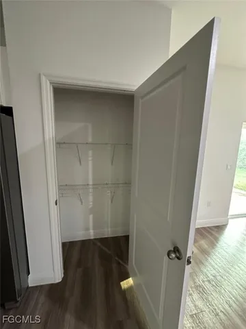 a view of walk in closet