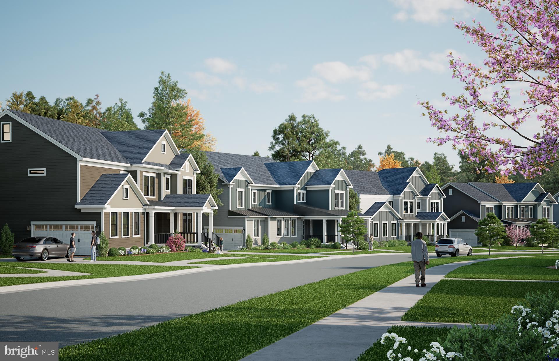 18279 Cresswell Rst Lane Leesburg, VA 20176 - Photo 48 of 60 a front view of house with yard and green space
