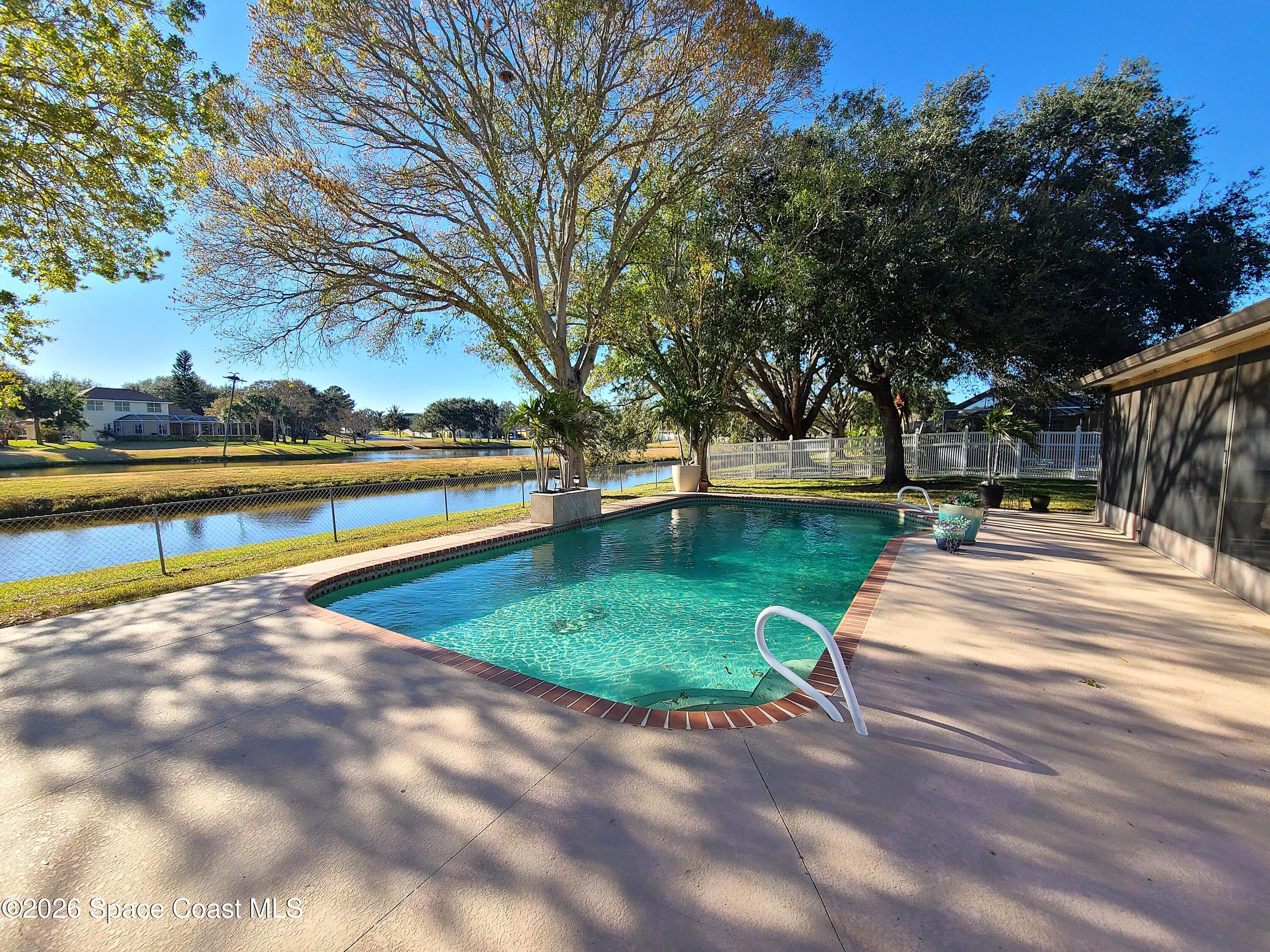2449 Willowbrook Road Merritt Island, FL 32952 - Photo 2 of 2 Pool View 2