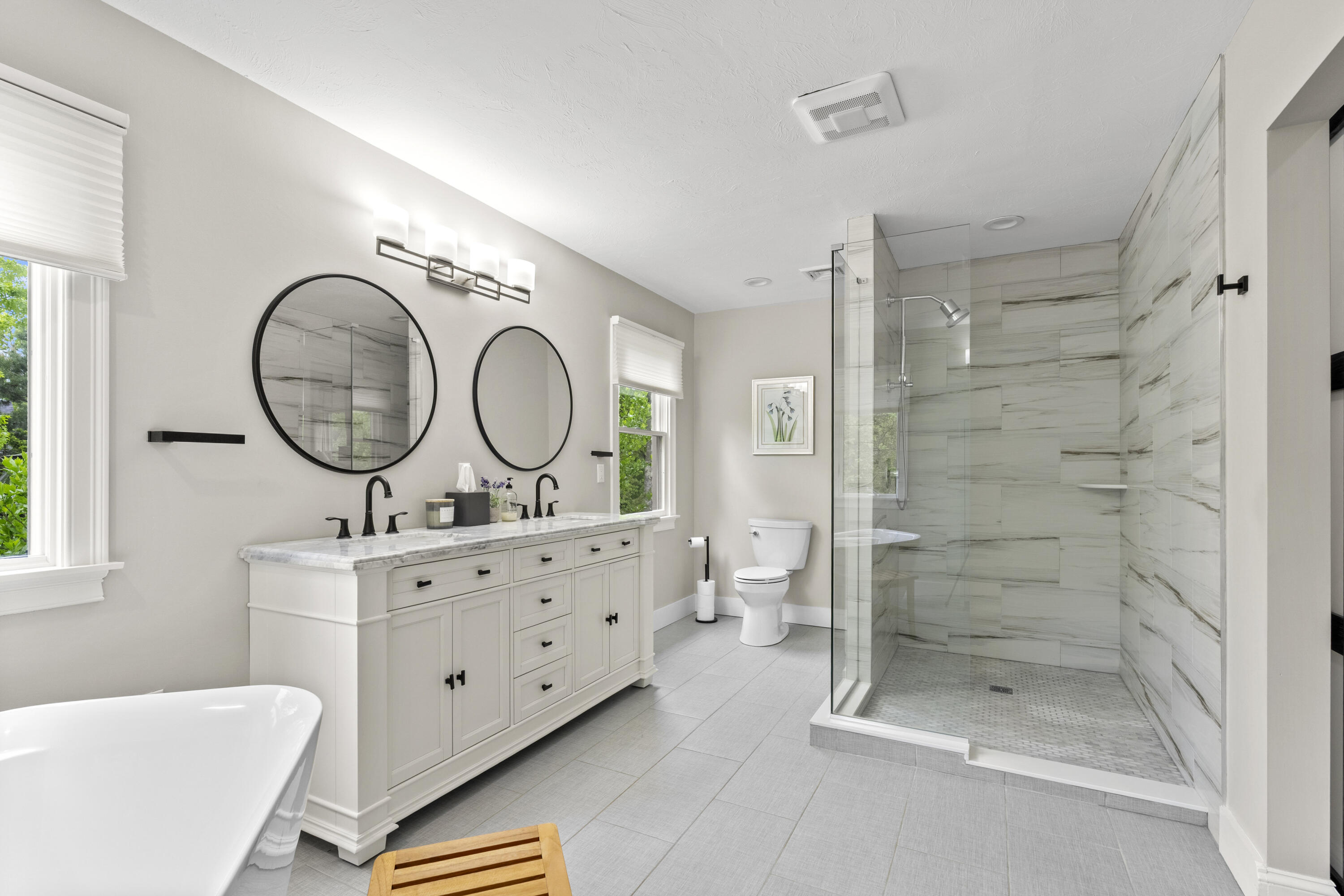 102 Cairn Ridge Road East Falmouth, MA 02536 - Photo 23 of 56 a bathroom with a mirror a sink and a mirror