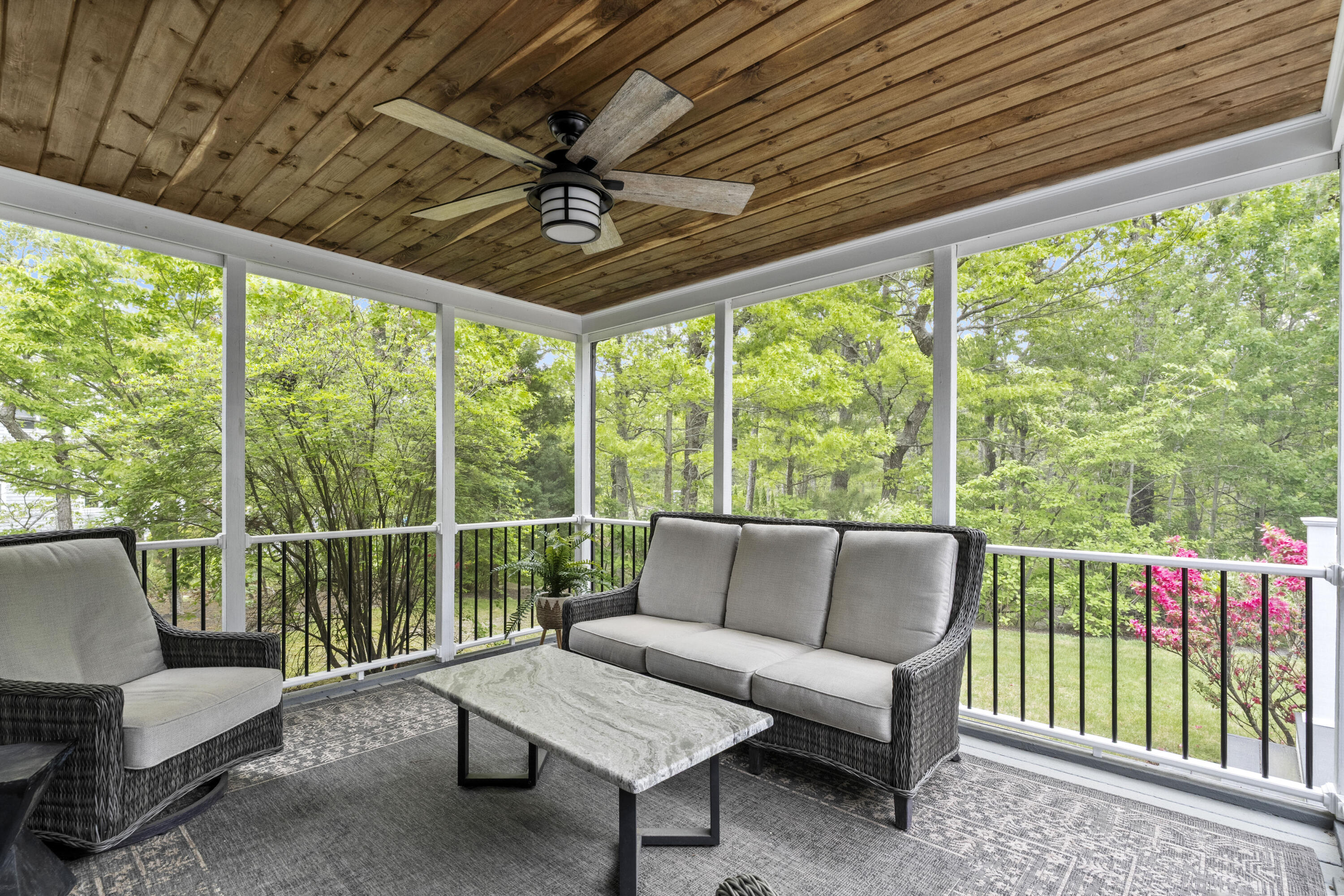 102 Cairn Ridge Road East Falmouth, MA 02536 - Photo 41 of 56 a outdoor living space with furniture and garden view